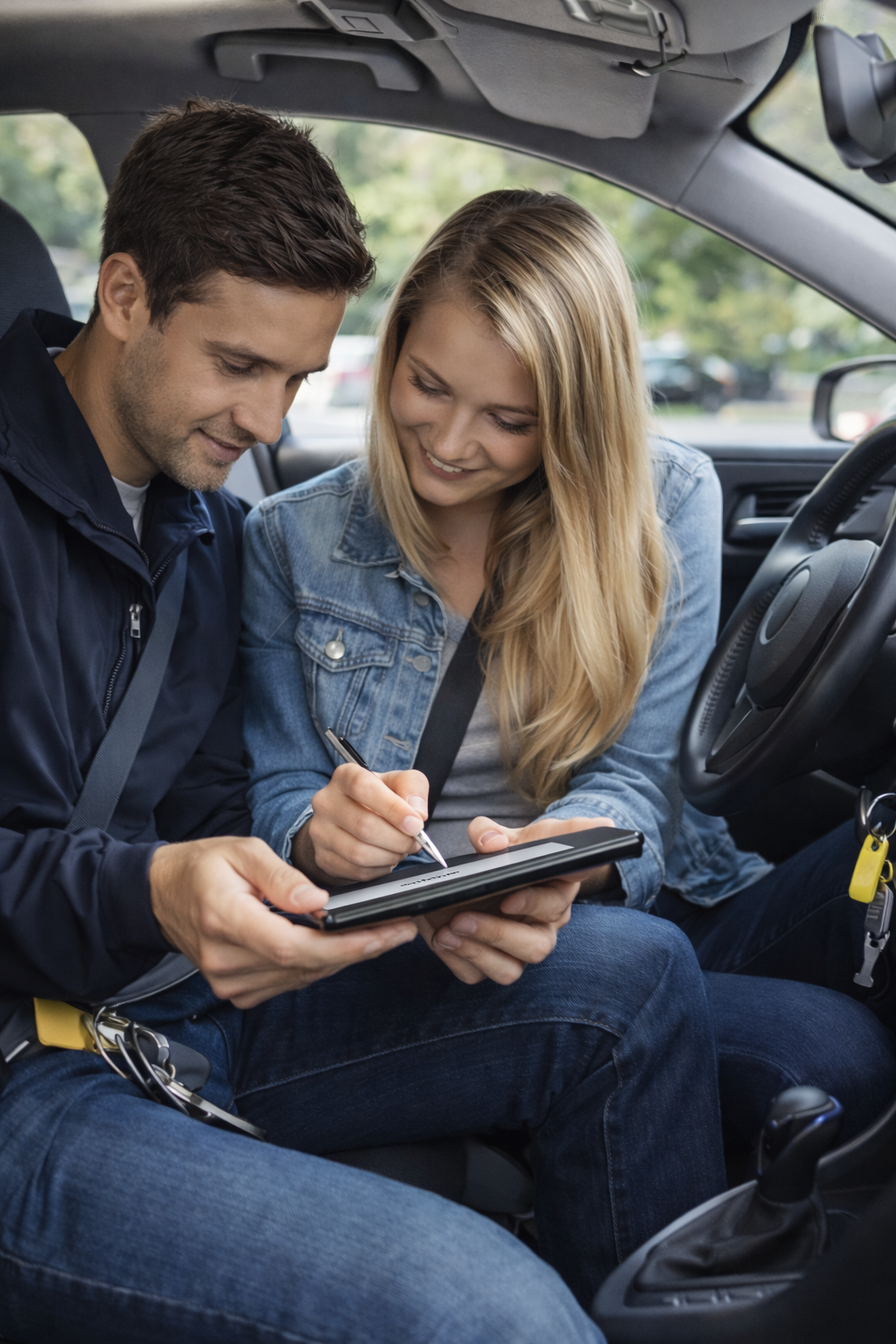 Clase práctica de conducción